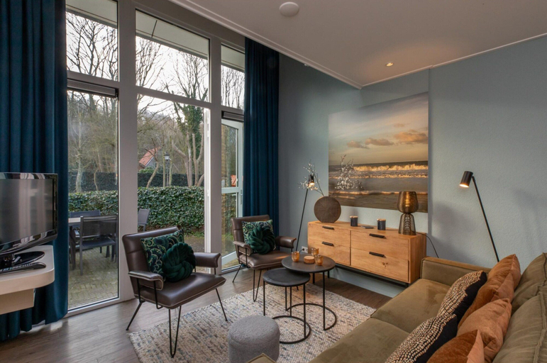 Living room 2, Holiday Home in Zeeland Near the Beach, Veere