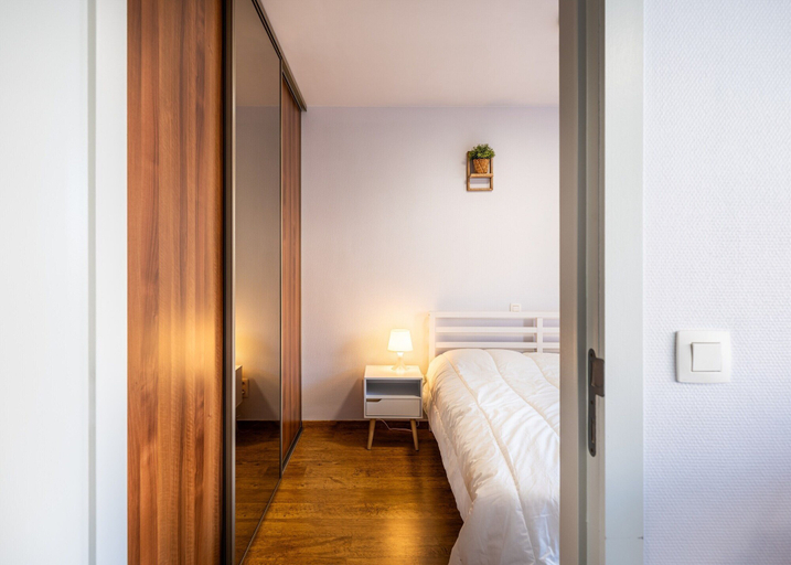 Bedroom 3, Apartment in Koksijde Near the Beach, West-Vlaanderen
