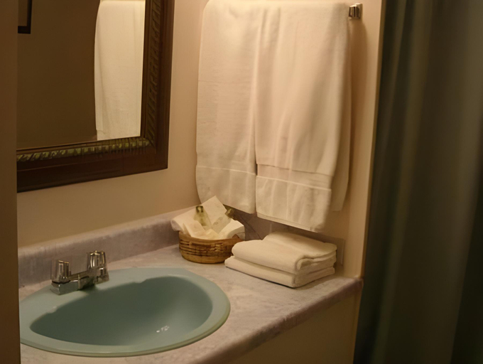 Bathroom 4, Hotel Motel Le Château, Le Granit