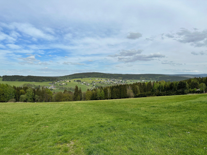 View from property 5, Peaceful Couples' Getaway, Erzgebirgskreis