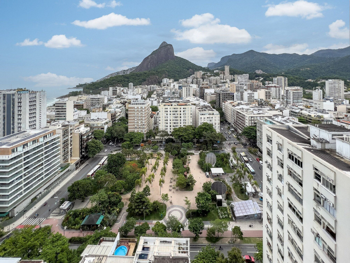 Exterior & Views 2, (1006) Apartamento com 2 Suítes e Vista para o Cristo, Rio de Janeiro