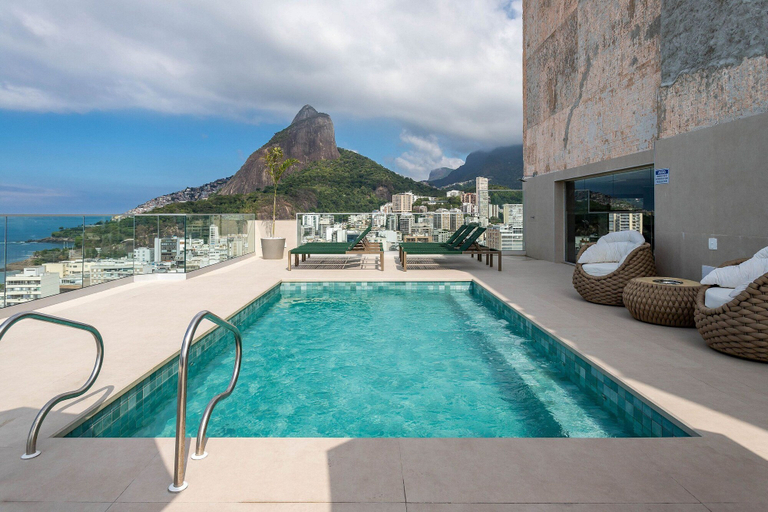 Sport & Beauty 5, (1006) Apartamento com 2 Suítes e Vista para o Cristo, Rio de Janeiro