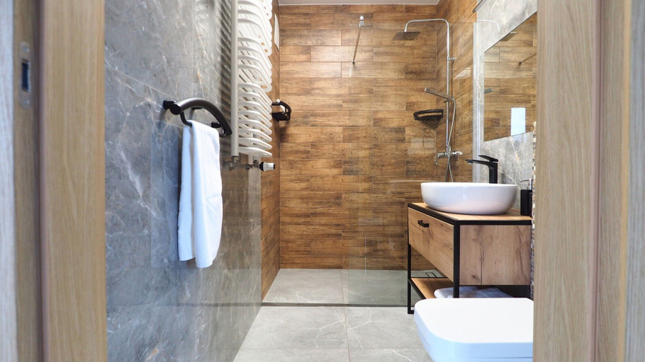 Bathroom 2, Apartment in Miedzyzdroje by the Sea, Kamień