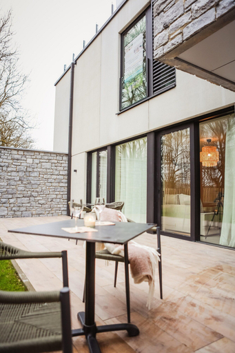 Outdoor dining, Beautiful Apartment Close to Durbuy, Luxembourg