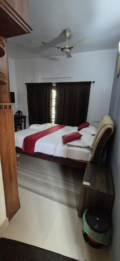 Bedroom 2, Vaiga Homes - Vembanadu Lakeview Retreat