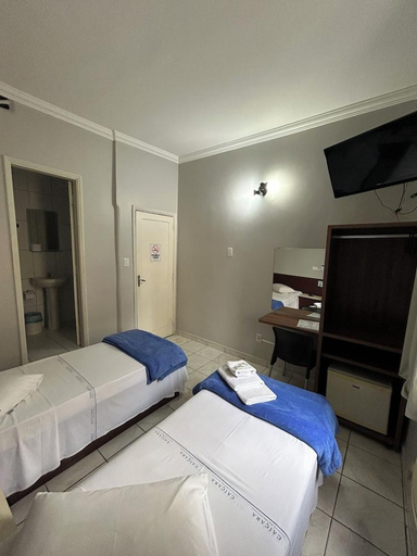 Bedroom 2, Hotel Caiçara, Santos