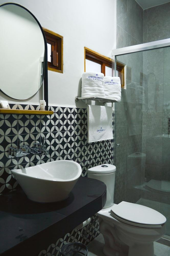 Bathroom 3, HOTEL CHURUMUCO, San José Iturbide