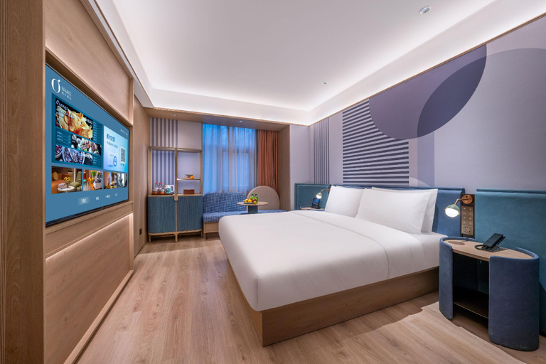 Bedroom 2, Orange Hotel Qingdao Wusi Square 3rd Yan'an Road, Qingdao