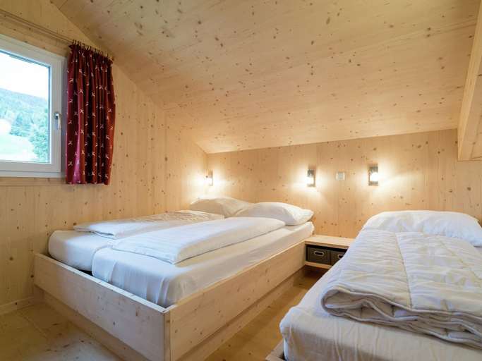 Bedroom 3, Chalet With E-charging Station, Murau