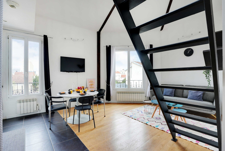 Dining 5, Modern Apartment - 1br-2p- Montrouge, Hauts-de-Seine