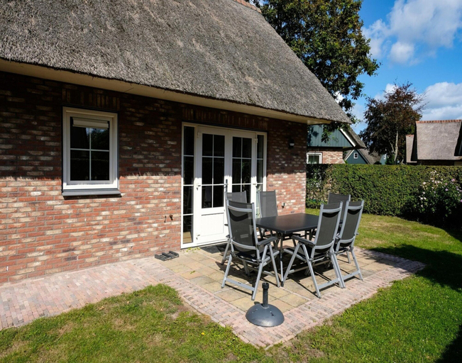 Exterior 2, 6-person Holiday Villa With Garden, Zijpe