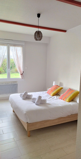 Room 3, House in Brélès near Rock Beach & Amusement Park, Finistère