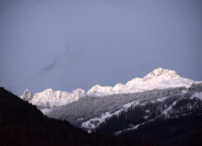 View from property 3, Apartment in Doucy With Mountain Views, Savoie