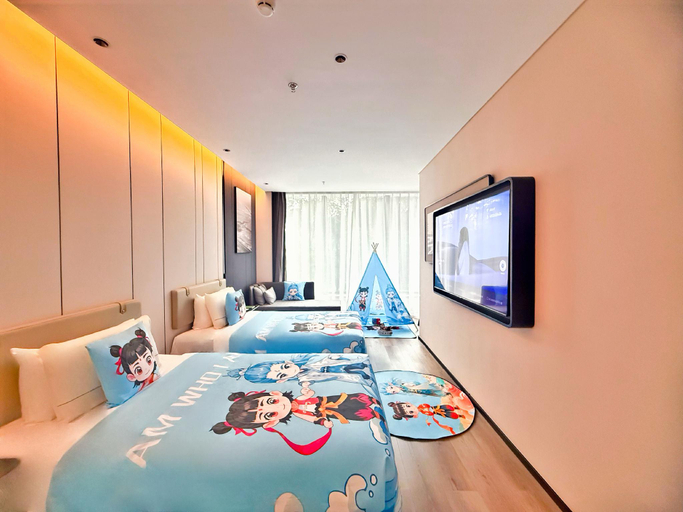 Bedroom 2, Atour Hotel Shenzhen Nanshan Mango Network Building, Shenzhen