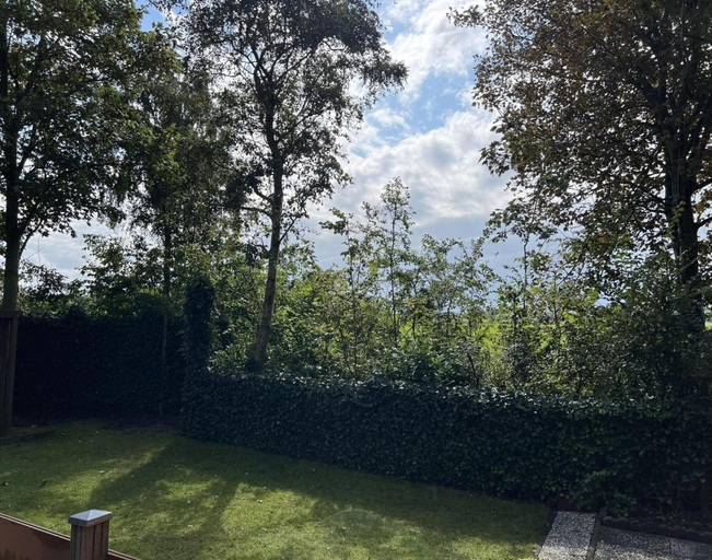 Garden 2, Modern chalet in Campanula Park with garden, Zijpe