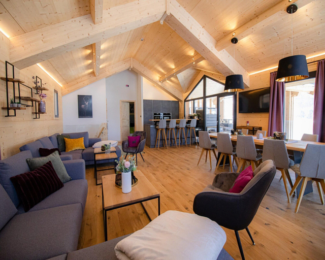 Living room 3, Attractive Chalet on the Slopes, Liezen