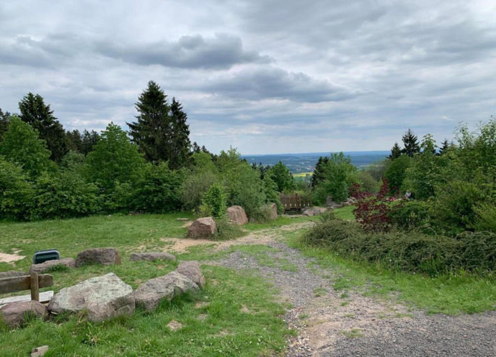 View from property 3, Modern Holiday Apartment With Lake View, Harz