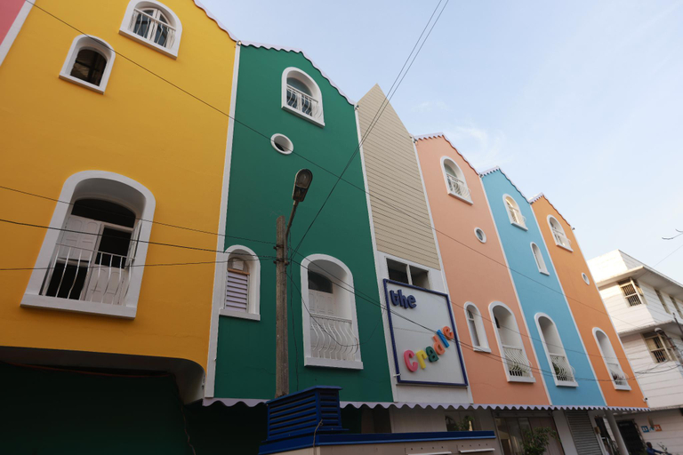 Exterior view 2, The Cradle, Puducherry