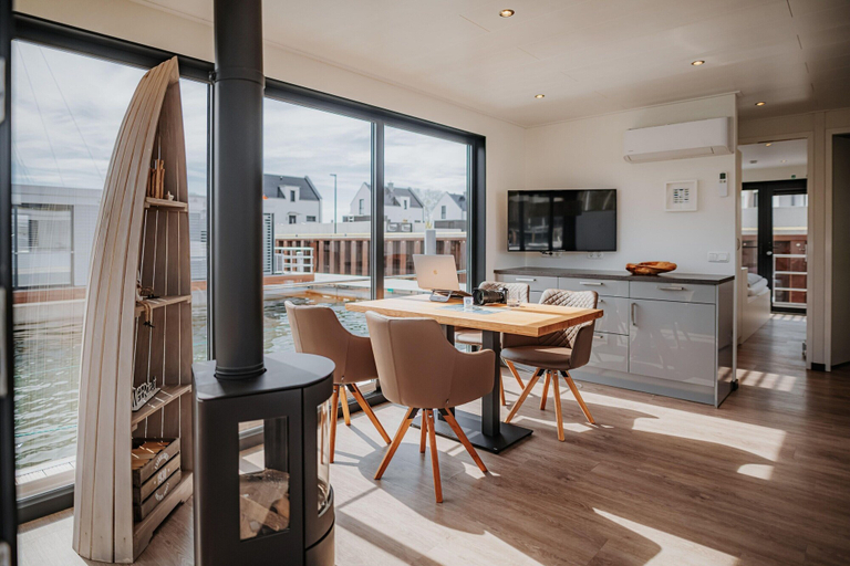 Living room 2, Hausboot in Peenemunde, Vorpommern-Greifswald
