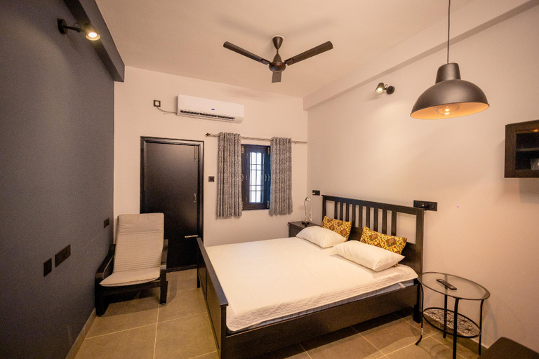 Bedroom, Corbelli Home stay Near Mission Street, Puducherry