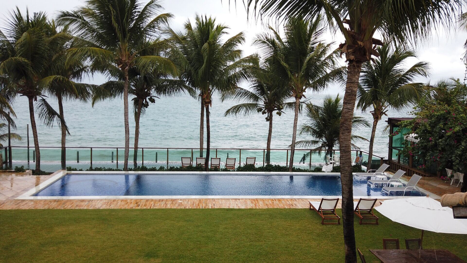 Balcony view, Mansão felicidade pé na areia Jacumã RN, Ceará-Mirim