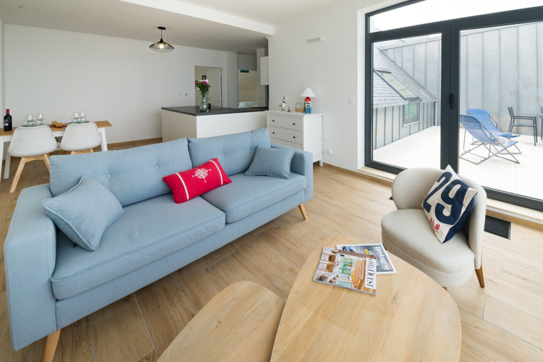 Living area 4, Apartment in Porspoder Near Plage du Bourg, Finistère