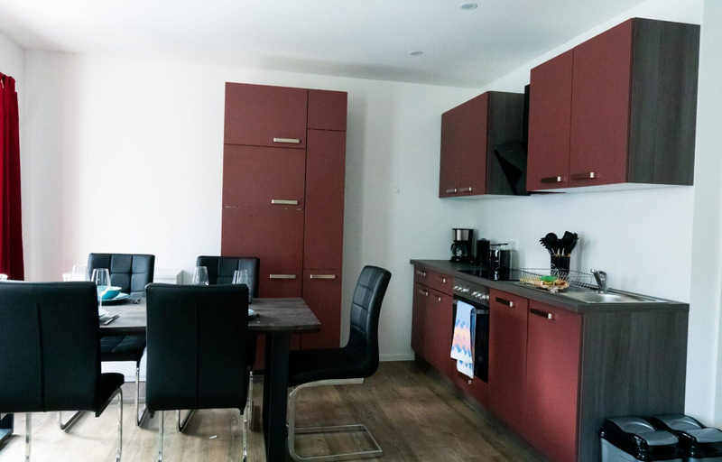 Private kitchen 3, Lakefront Family Retreat, Harz