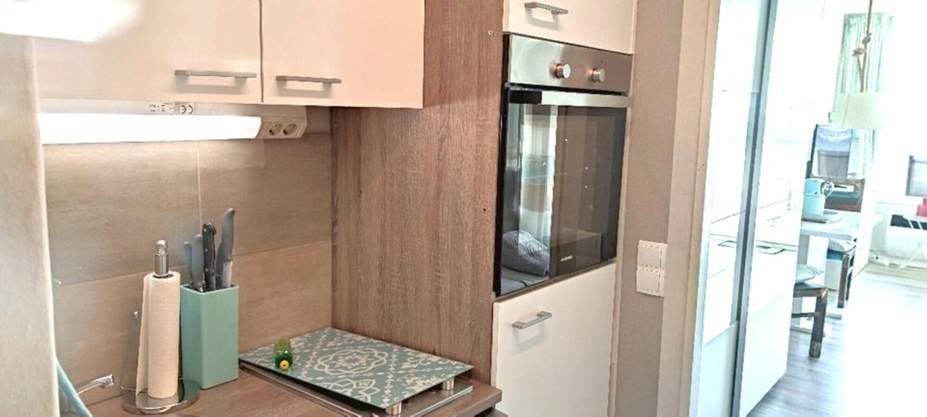 Private kitchen 3, Cozy Apartment With Balcony, Ostholstein