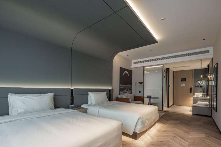 Bedroom 2, Atour S Hotel Shenzhen Nanshan Science and Technology Park Gaoxin Central, Shenzhen