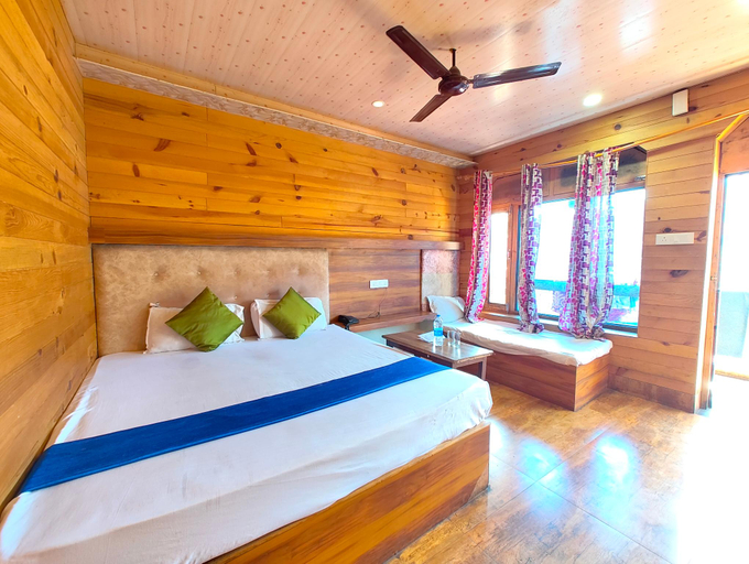 Bedroom 2, Goroomgo Vinayak Lake View Near Mall Road Nainital, Nainital