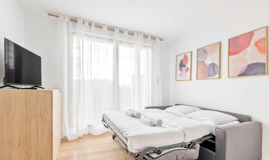 Room 4, Bright apt With Balcony -6p-proche Disney/paris, Val-de-Marne