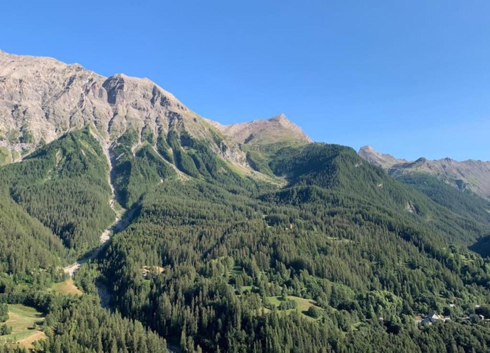 View from property 3, Ski-side Stay in Orcieres, Hautes-Alpes