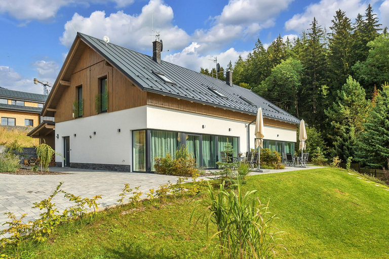 Exterior 2, Villa in Krkonose With Sauna and Forest Views, Trutnov