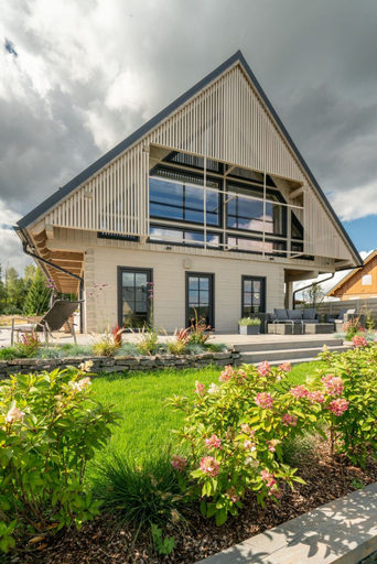 Garden, Villa in Abertamy Near Klinovec Ski Resort, Karlovy Vary