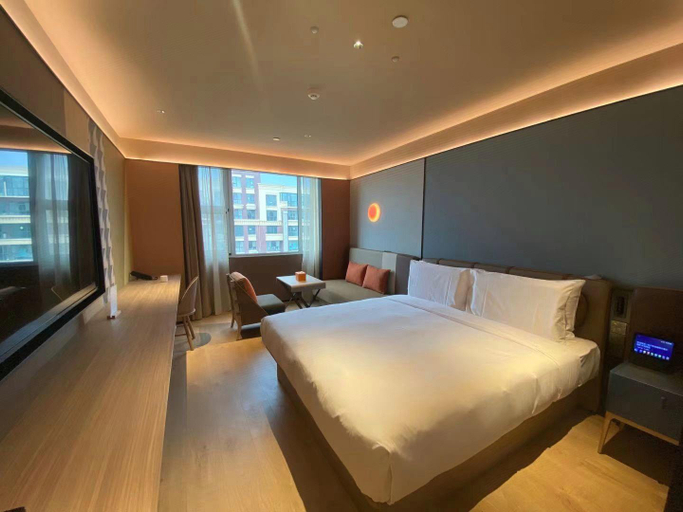 Bedroom 2, Orange Hotel Qingdao Chengyang Wanxianghui, Qingdao