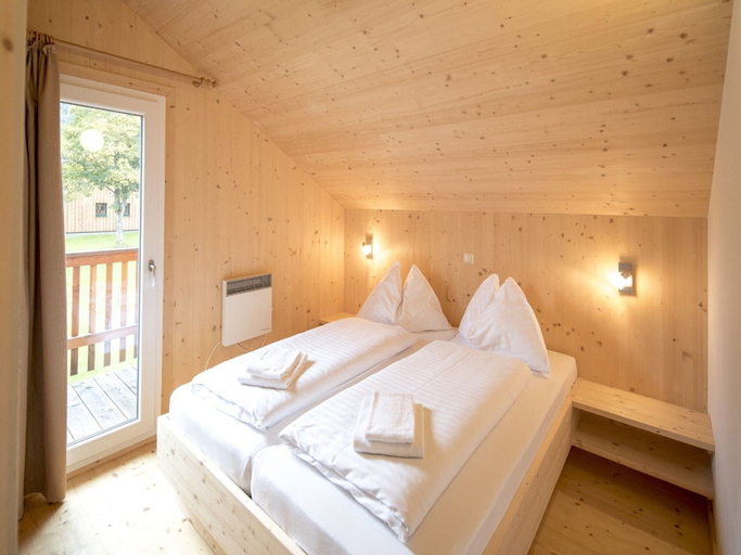 Bedroom 2, Chalet With Sauna and hot tub, Murau