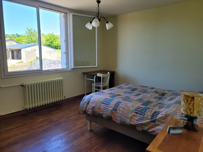 Bedroom 3, Ferme fruitiere zero traitement, Mayenne