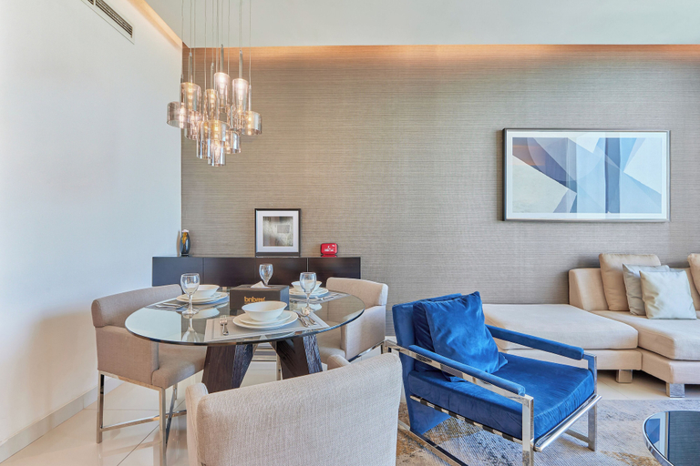Dining room 4, bnbme | Damac Resi, Riyadh
