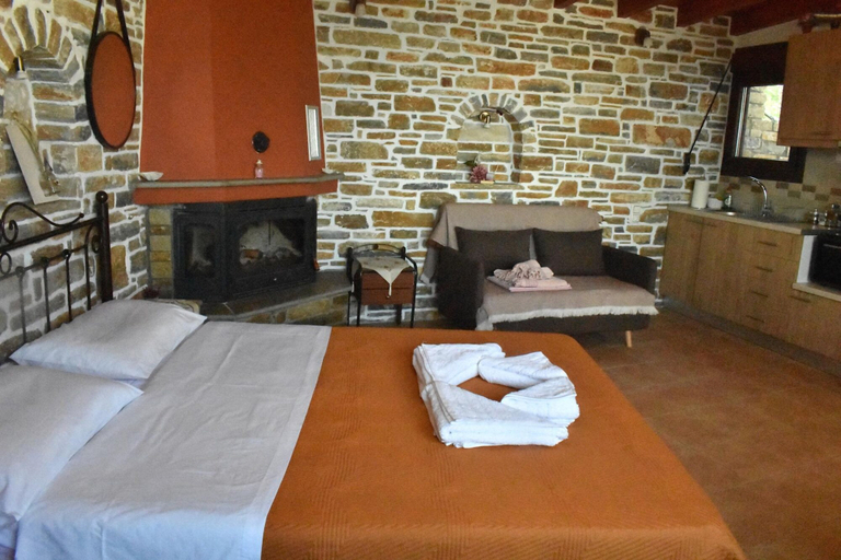 Bedroom 5, Ovrios Stone House Pelion, Thessaly