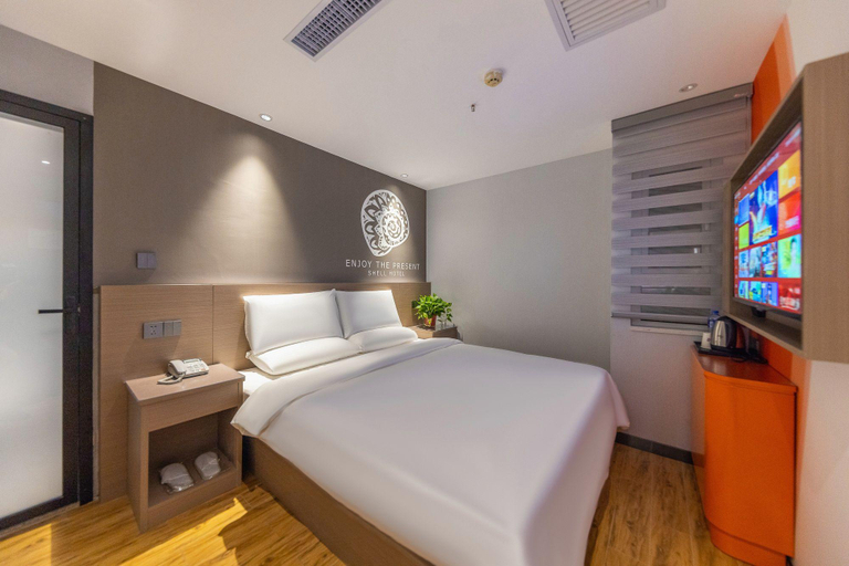 Bedroom 2, Shell Hotel Gansu Lanzhou Qilihe District Xihu Unit, Lanzhou