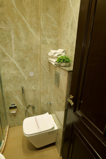 Bathroom 4, Wood Castle Hotel, Delhi