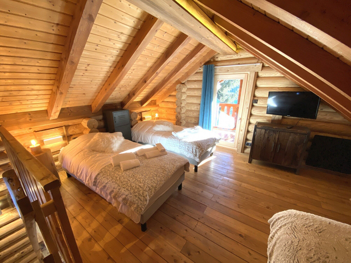 Room 3, L'ours Blanc Chalet en Rondins, Vosges