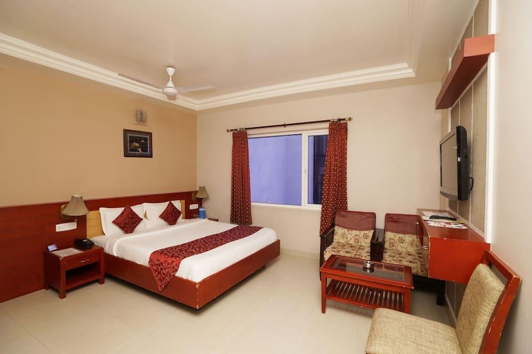 Bedroom 3, Hotel Green Palace, Puducherry