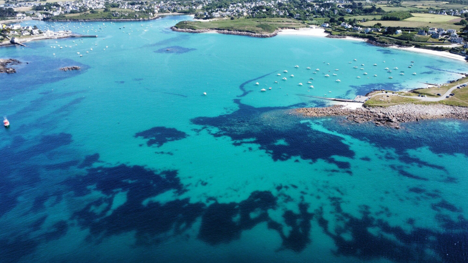Aerial view 4, Charming T4 Near the Beach, Finistère