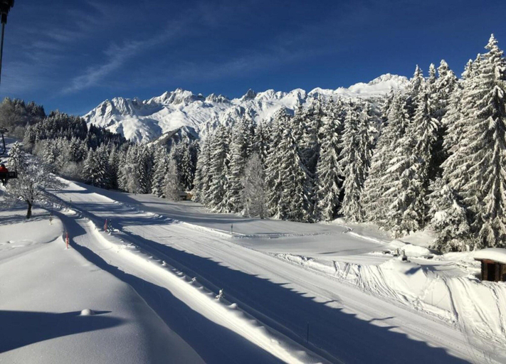 View from property 3, Apartment in Doucy Near Ski Slopes, Savoie