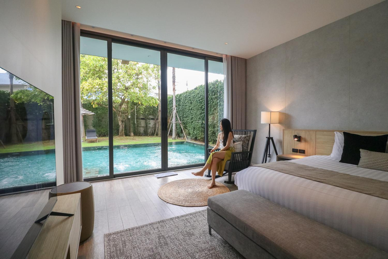 Bedroom 3, Villa De Time - The Luxury Private Pool Villa, Pattaya