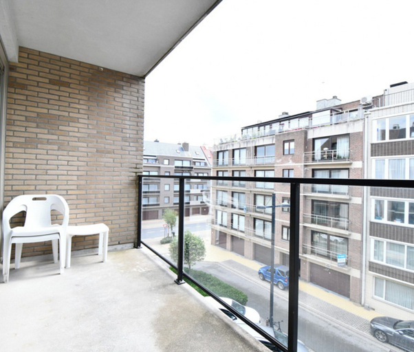 Balcony, Studio in Middelkerke Near Sea Wall, West-Vlaanderen