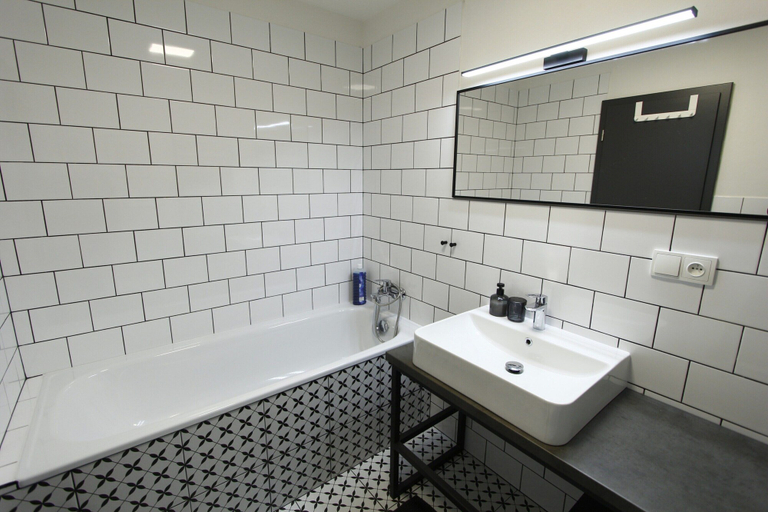 Bathroom 5, Apartment in Vysocina Near Pernstejn Castle, Žďár nad Sázavou