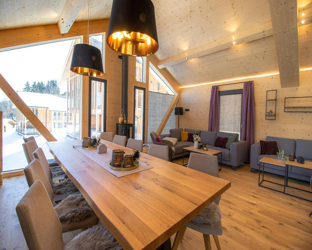 Dining, Attractive Chalet on the Slopes, Liezen