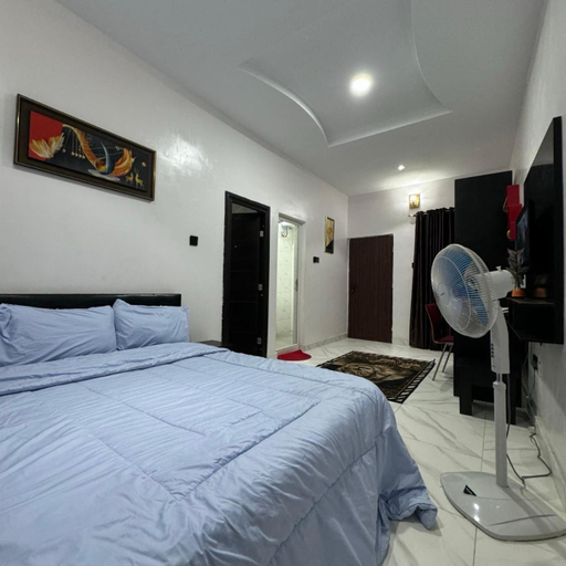 Bed, SATELLITE APARTMENT The Classic Studio 6, Amuwo Odofin
